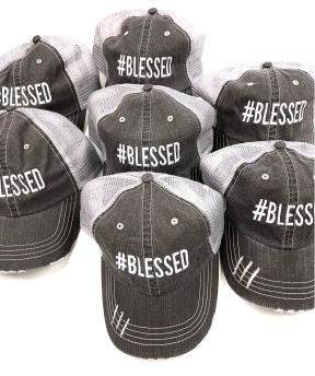 Hashtag Blessed Embroidered Hat - Shop Style & More | Fresh Looks, Everyday Deals & Free Shipping