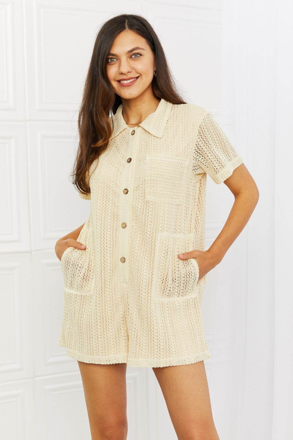 HEYSON Ready For The Day Crochet Romper - Shop Style & More | Fresh Looks, Everyday Deals & Free Shipping