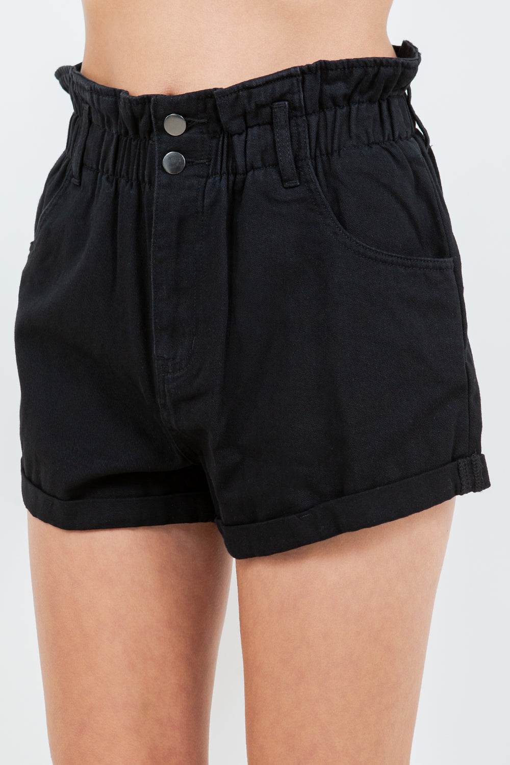 American Bazi High Waist Paper Bag Shorts - Shop Style & More | Fresh Looks, Everyday Deals & Free Shipping