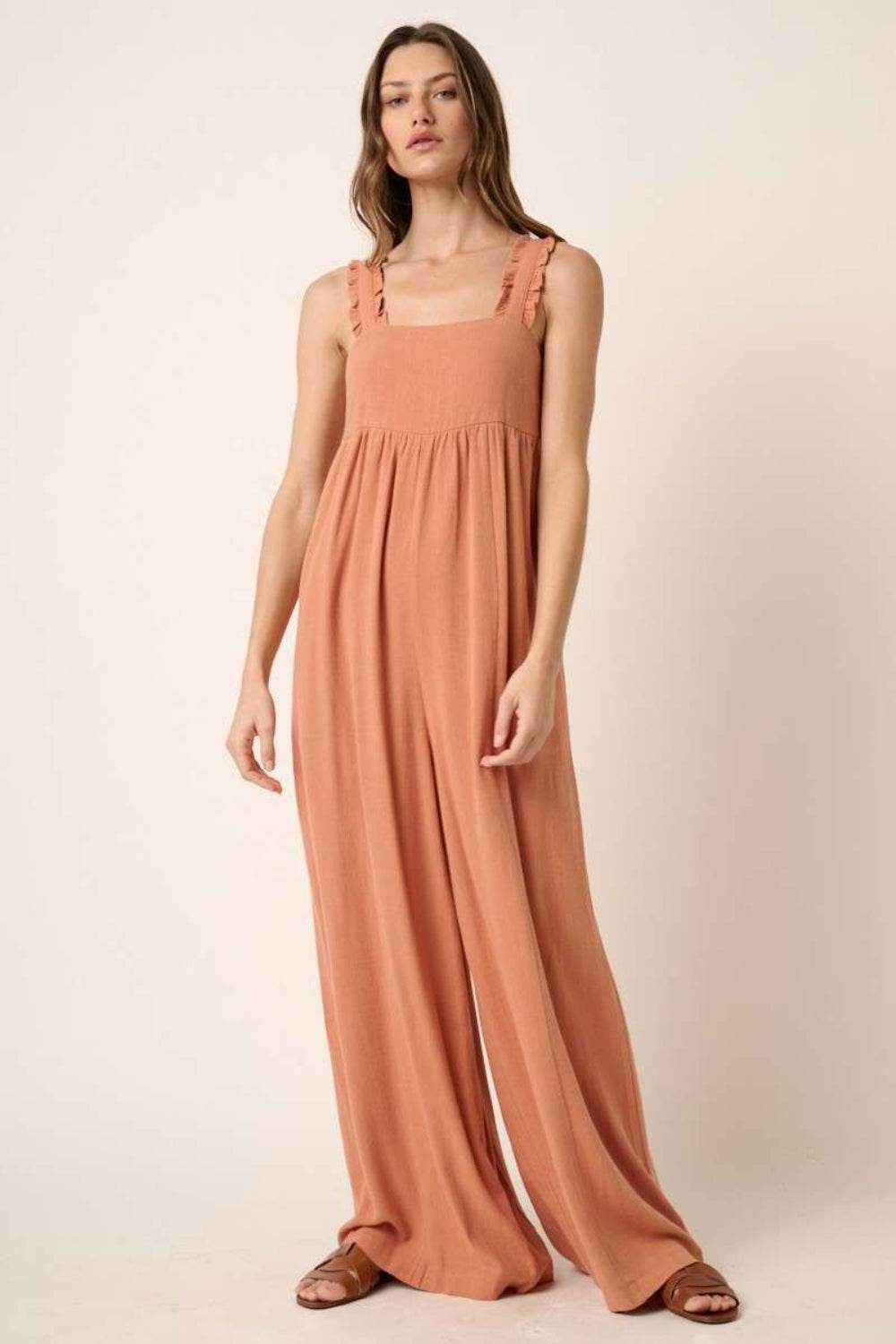Mittoshop Sleeveless Wide Leg Jumpsuit - Shop Style & More | Fresh Looks, Everyday Deals & Free Shipping