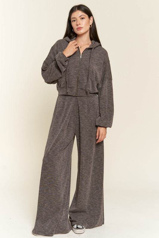 Zip-up drop shoulder hooded jacket - Shop Style & More | Fresh Looks, Everyday Deals & Free Shipping