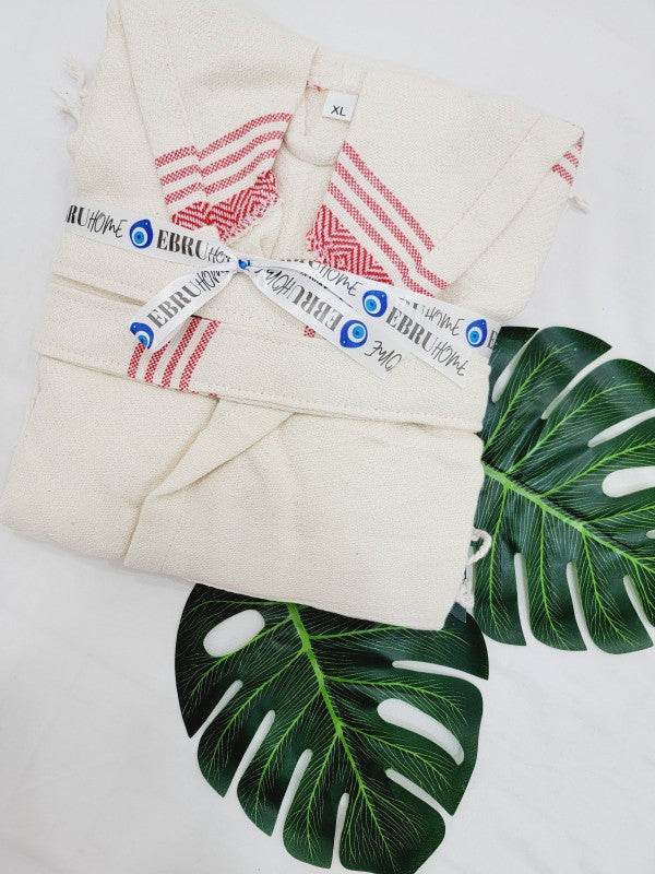 Unisex Robe, Beach or spa Robe with pockets - Red - Shop Style & More | Fresh Looks, Everyday Deals & Free Shipping