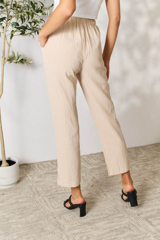 Shiny Pull-On Pants with Pockets - Shop Style & More | Fresh Looks, Everyday Deals & Free Shipping