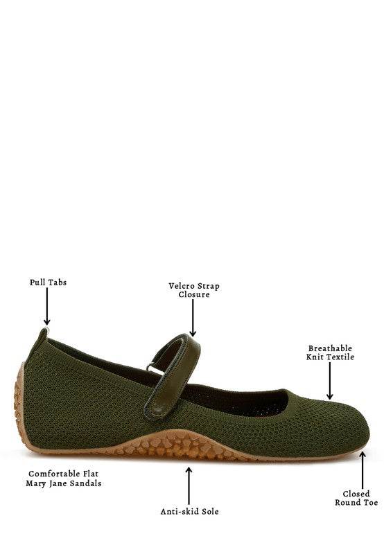 Nordeux Velcro Strap Mary Jane Ballerinas - Shop Style & More | Fresh Looks, Everyday Deals & Free Shipping