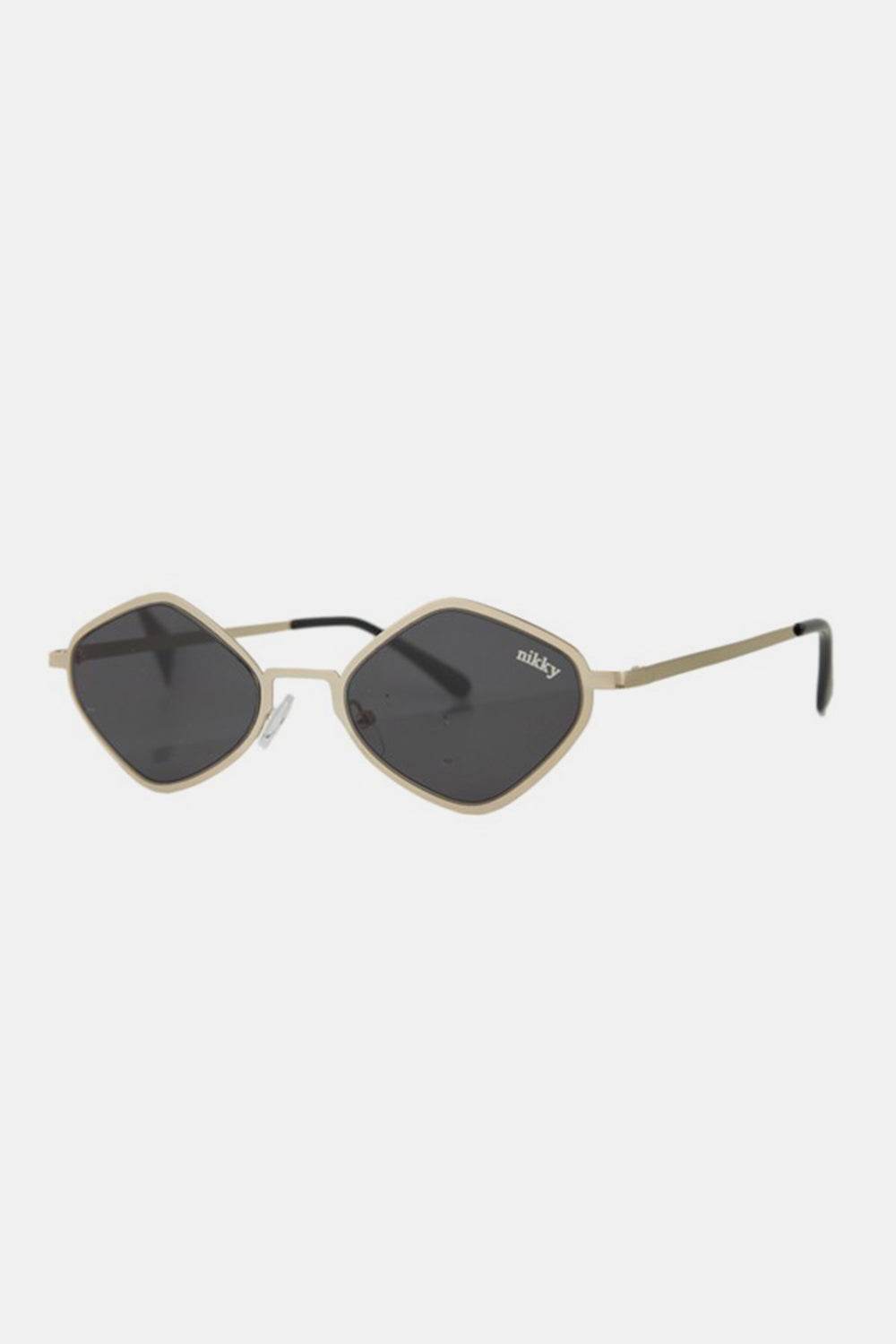 Nicole Lee USA Metal Frame Geometric Sunglasses - Shop Style & More | Fresh Looks, Everyday Deals & Free Shipping