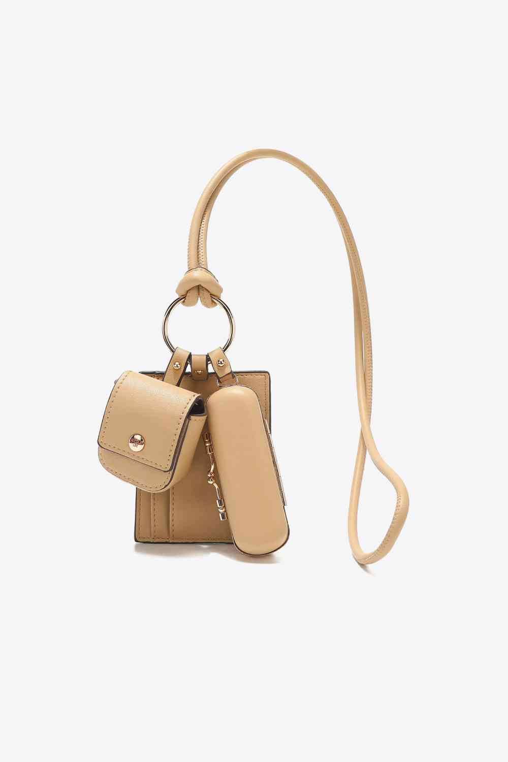 Nicole Lee USA Vegan Leather 3-Piece Lanyard Set - Shop Style & More | Fresh Looks, Everyday Deals & Free Shipping