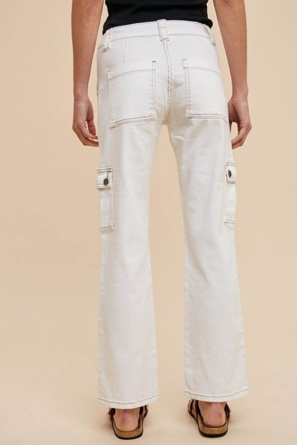 Annie Wear Straight Leg Jeans with Cargo Pockets - Shop Style & More | Fresh Looks, Everyday Deals & Free Shipping