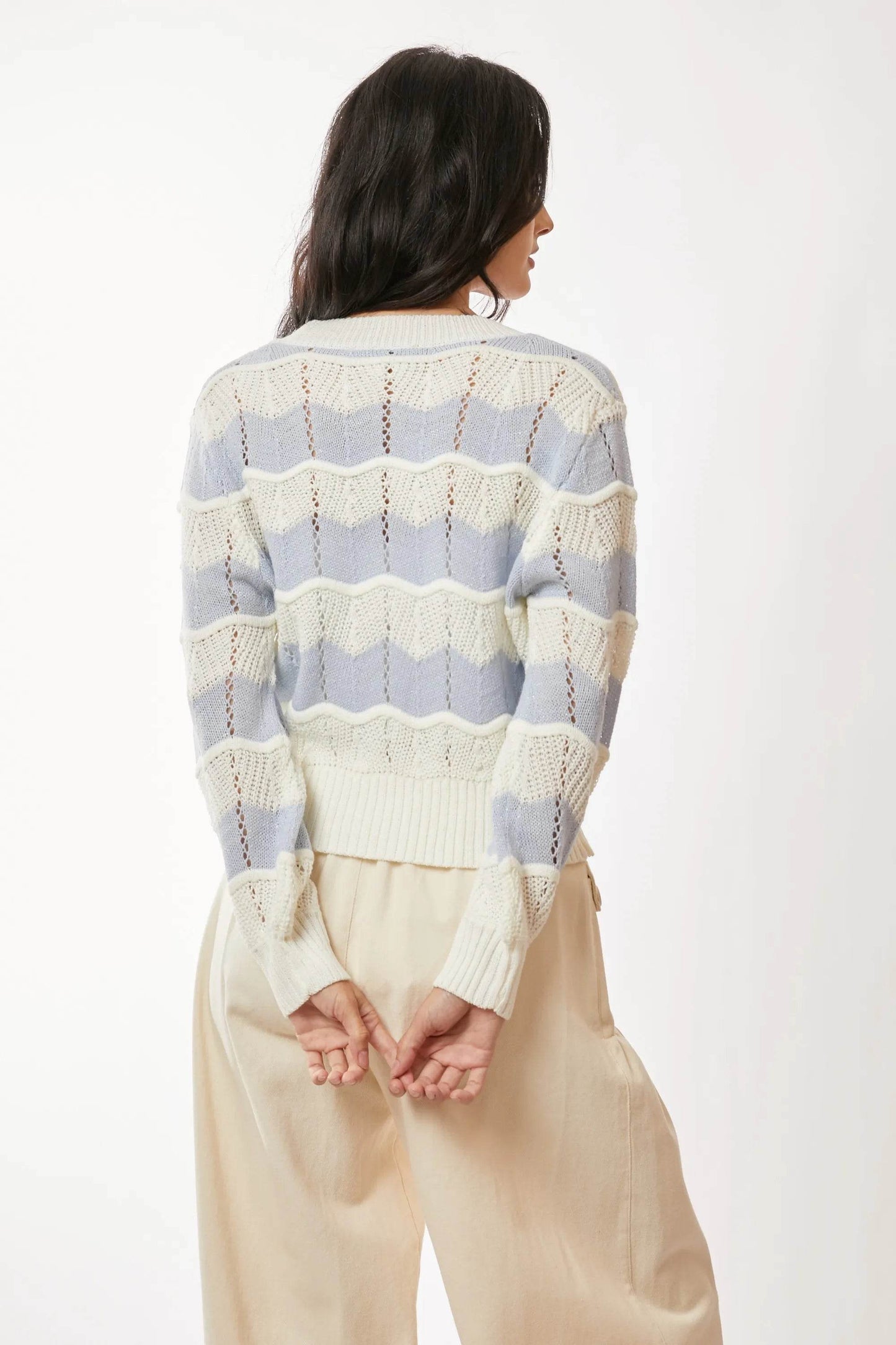 Davi & Dani Button Up Front V Neckline Cardigan Sweater - Shop Style & More | Fresh Looks, Everyday Deals & Free Shipping