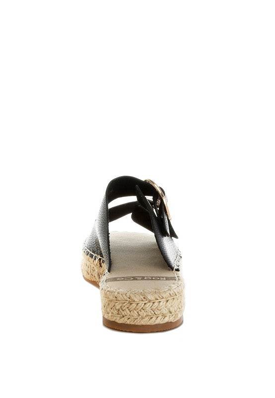 Palala Genuine Soft Leather Square Toe Espadrilles - Shop Style & More | Fresh Looks, Everyday Deals & Free Shipping