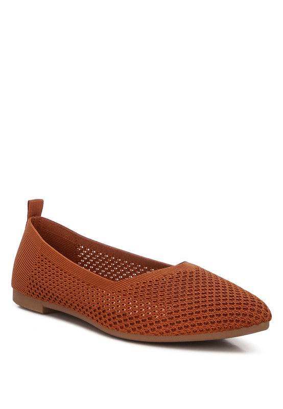 Selaris Fly Knit Slip On Ballerinas - Shop Style & More | Fresh Looks, Everyday Deals & Free Shipping