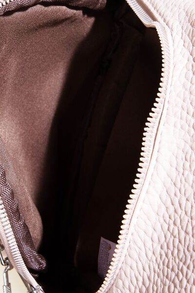 Fame Textured PU Leather Sling Bag - Shop Style & More | Fresh Looks, Everyday Deals & Free Shipping