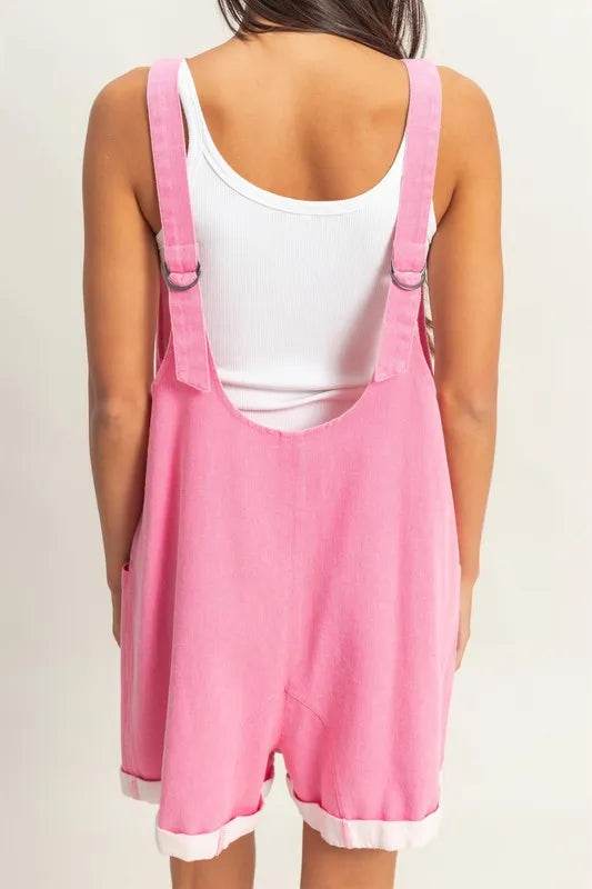 HYFVE V-Neck Pocket Detail Romper - Shop Style & More | Fresh Looks, Everyday Deals & Free Shipping