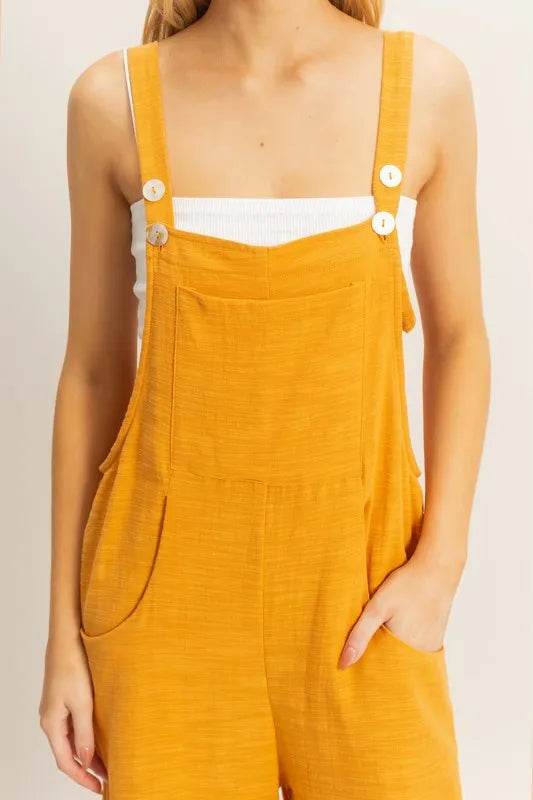 HYFVE Textured Wide Leg Overall - Shop Style & More | Fresh Looks, Everyday Deals & Free Shipping