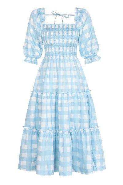 Square neck tiered sundress - Shop Style & More | Fresh Looks, Everyday Deals & Free Shipping