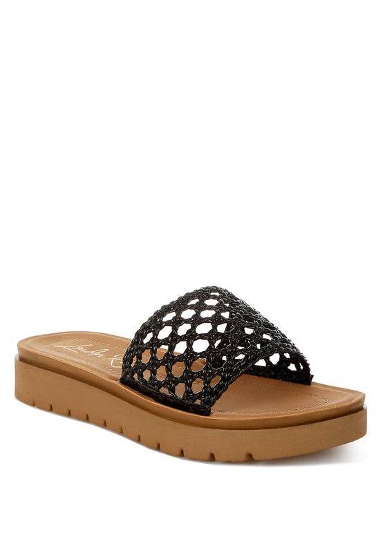 Sayura Woven Slip-On Flatforms - Shop Style & More | Fresh Looks, Everyday Deals & Free Shipping