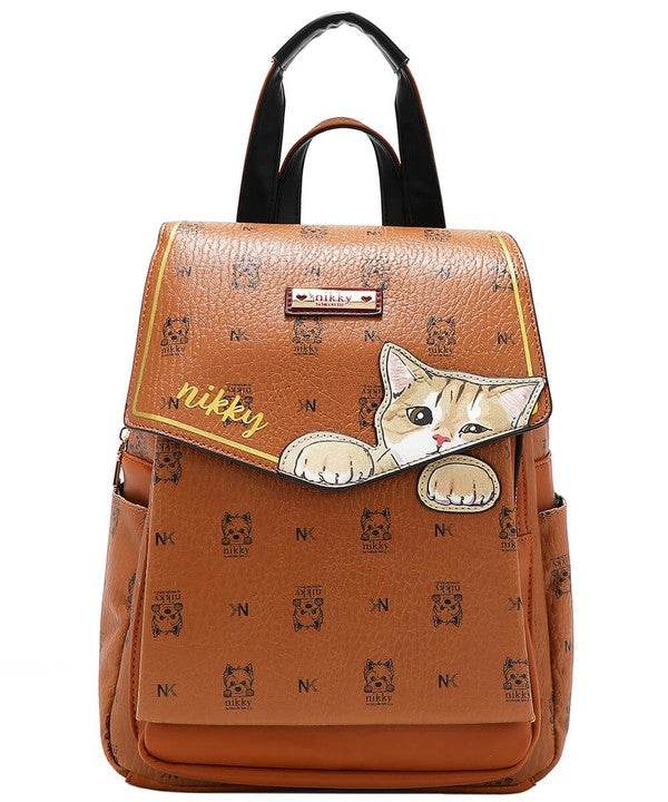 Nicole Lee USA Cat Eco-Leather Convertible Backpack Bag - Shop Style & More | Fresh Looks, Everyday Deals & Free Shipping