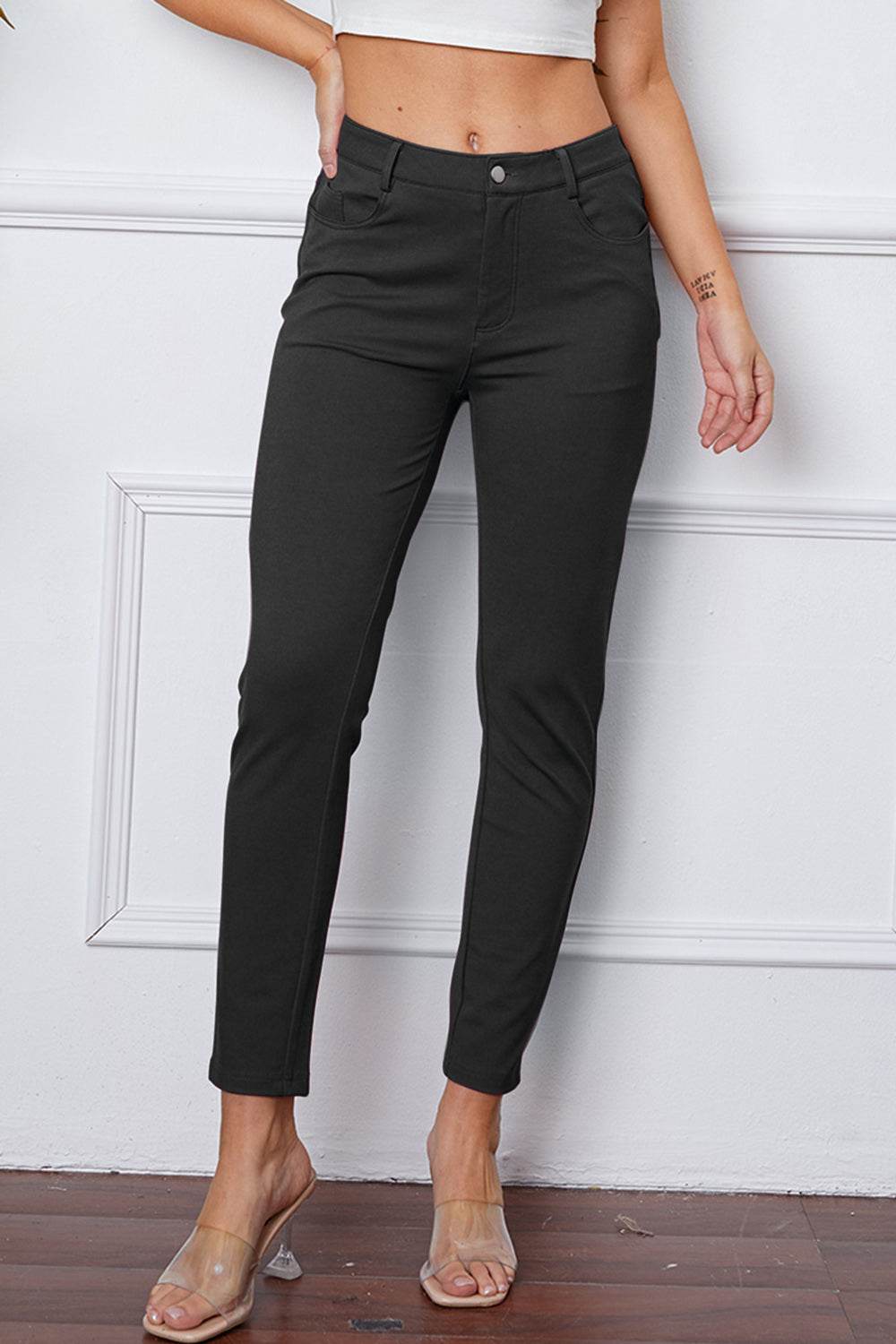 StretchyStitch Pants by Basic Bae - Shop Style & More | Fresh Looks, Everyday Deals & Free Shipping