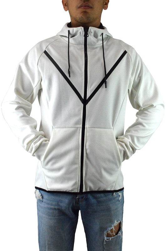 Weiv Men's Casual Full Zip Up Hoodie Sweatshirts - Shop Style & More | Fresh Looks, Everyday Deals & Free Shipping