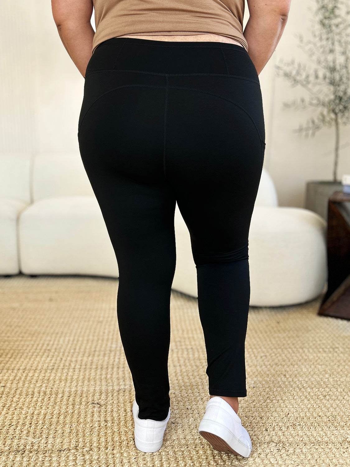 Wide Waistband Sports Leggings - Shop Style & More | Fresh Looks, Everyday Deals & Free Shipping