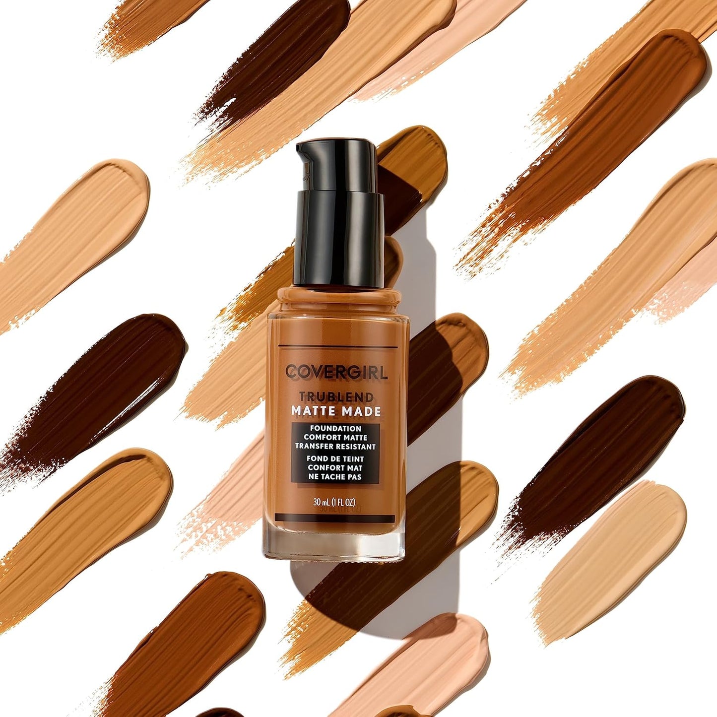 COVERGIRL TruBlend Matte Made Liquid Foundation, True Caramel D20