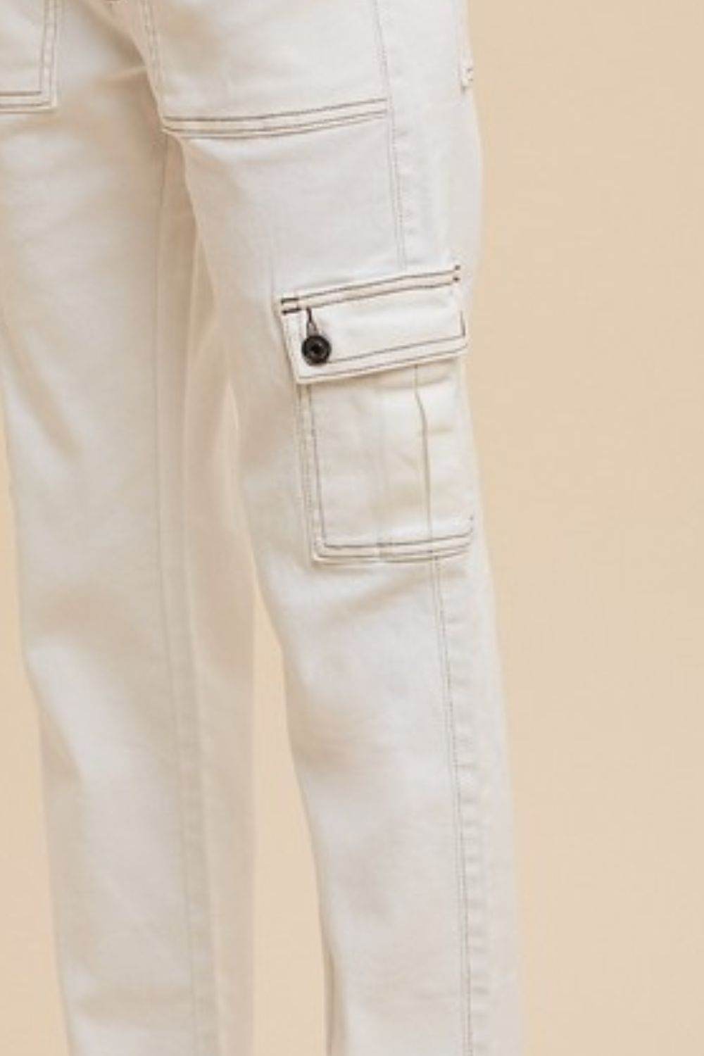 Annie Wear Straight Leg Jeans with Cargo Pockets - Shop Style & More | Fresh Looks, Everyday Deals & Free Shipping
