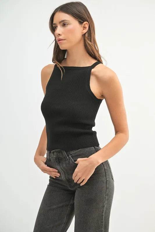 MABLE Ribbed Knit Tank - Shop Style & More | Fresh Looks, Everyday Deals & Free Shipping