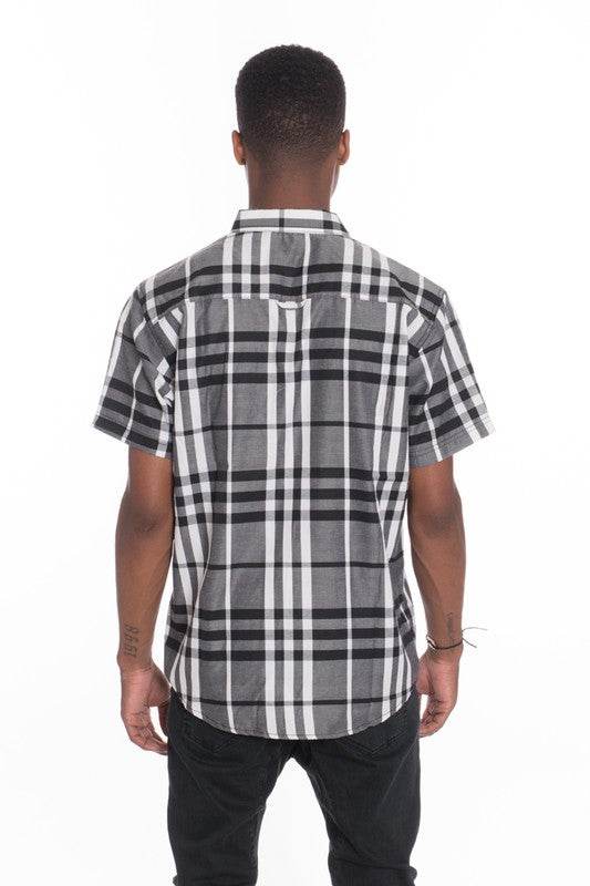 Weiv Men's Casual Short Sleeve Checker Shirts - Shop Style & More | Fresh Looks, Everyday Deals & Free Shipping