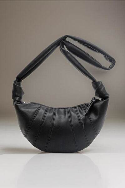 Zenana Vegan Leather Croissant Crossbody Bag - Shop Style & More | Fresh Looks, Everyday Deals & Free Shipping