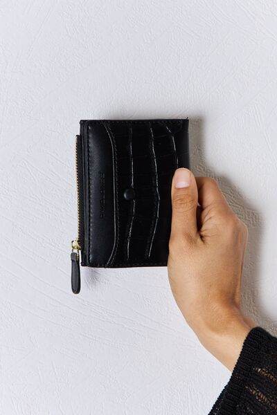 David Jones Texture PU Leather Mini Wallet - Shop Style & More | Fresh Looks, Everyday Deals & Free Shipping