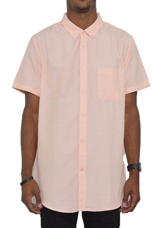 Weiv Men's Casual Short Sleeve Solid Shirts - Shop Style & More | Fresh Looks, Everyday Deals & Free Shipping