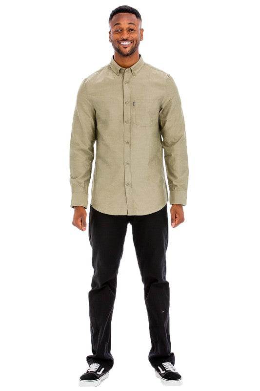 Weiv Men's Casual Long Sleeve Shirts - Shop Style & More | Fresh Looks, Everyday Deals & Free Shipping