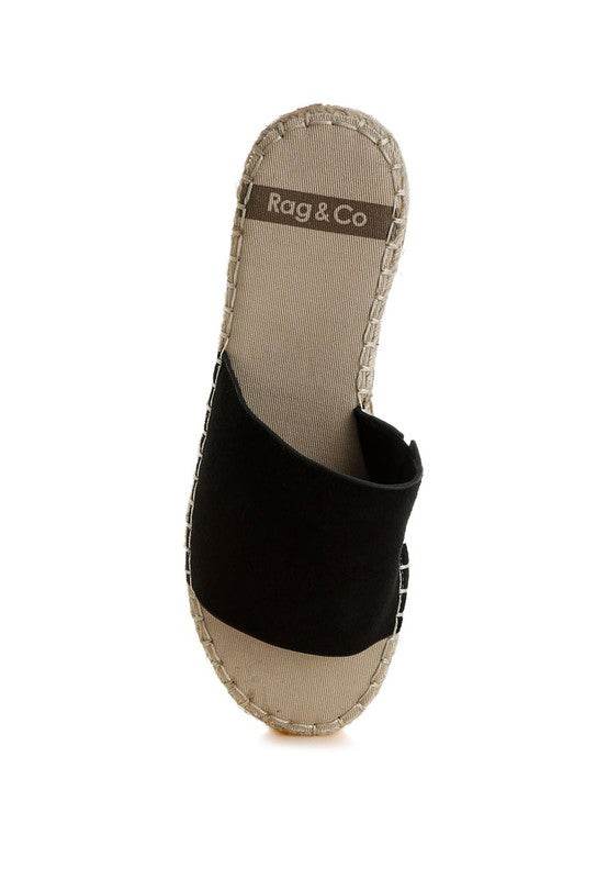 Huntra Real Soft Leather Espadrille Flatforms - Shop Style & More | Fresh Looks, Everyday Deals & Free Shipping