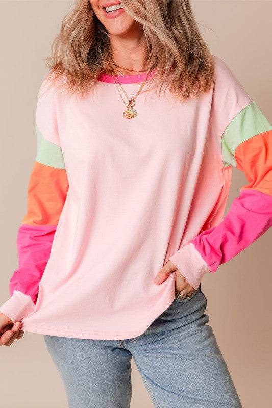 Valentina Long Sleeve Loose Top - Shop Style & More | Fresh Looks, Everyday Deals & Free Shipping