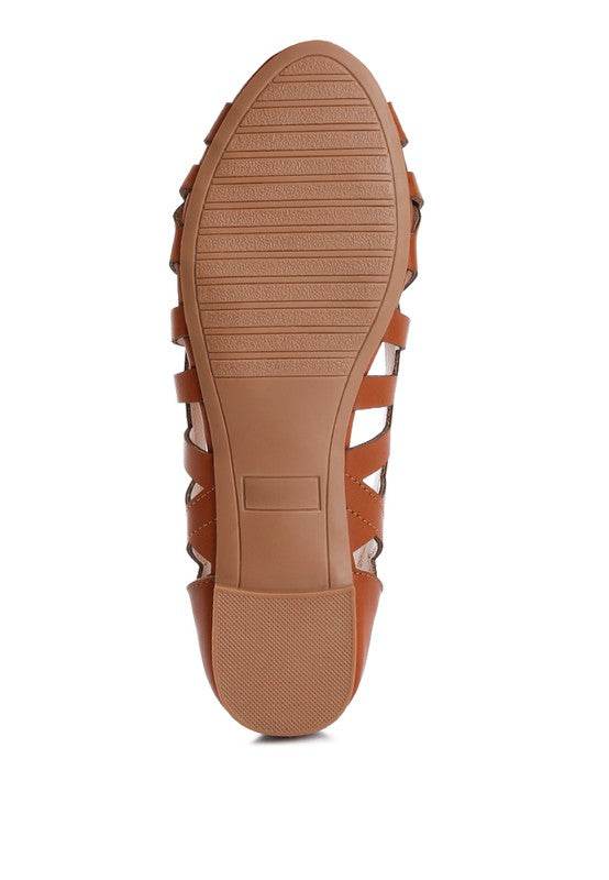 Moira Woven Peep Toe Flats - Shop Style & More | Fresh Looks, Everyday Deals & Free Shipping