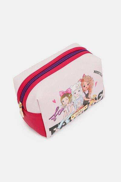 Nicole Lee USA Printed Extra Large Cosmetic Pouch - Shop Style & More | Fresh Looks, Everyday Deals & Free Shipping