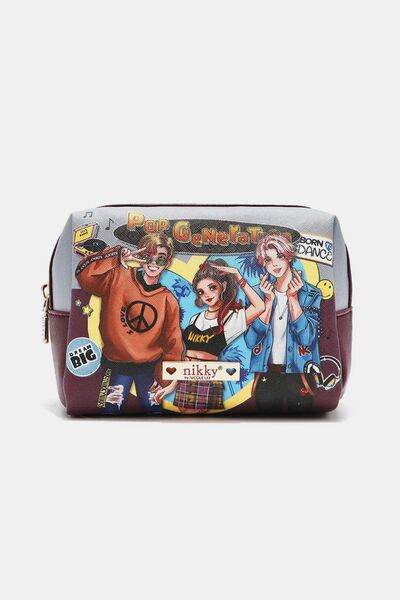 Nicole Lee USA Printed Extra Large Cosmetic Pouch - Shop Style & More | Fresh Looks, Everyday Deals & Free Shipping