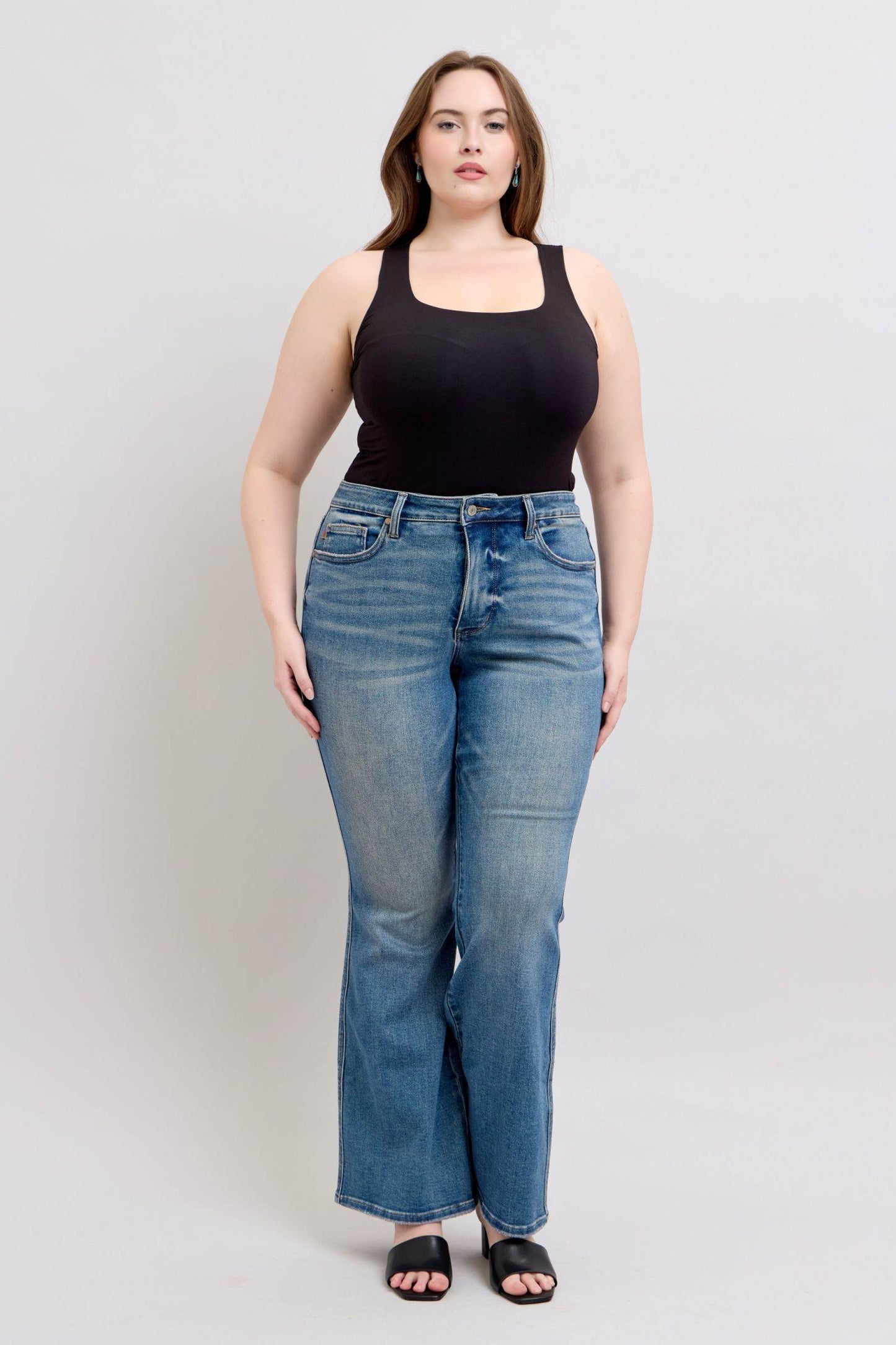 Judy Blue MR Tummy Control Vintage Wash Jeans - Shop Style & More | Fresh Looks, Everyday Deals & Free Shipping