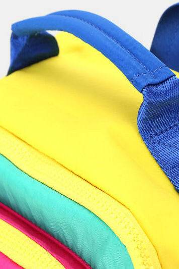 Himawari Contrast Nylon Backpack Bag with Handles - Shop Style & More | Fresh Looks, Everyday Deals & Free Shipping