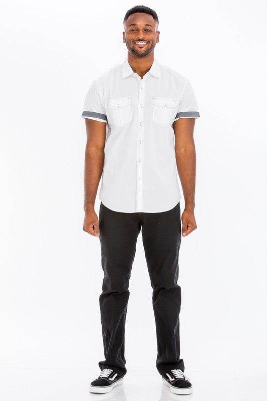 Casual Short Sleeve Solid Shirts - Shop Style & More | Fresh Looks, Everyday Deals & Free Shipping