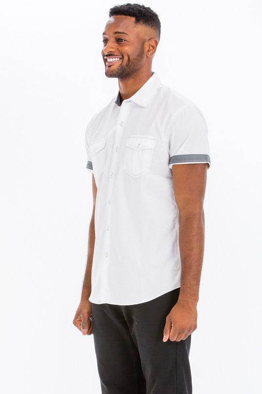 Casual Short Sleeve Solid Shirts - Shop Style & More | Fresh Looks, Everyday Deals & Free Shipping