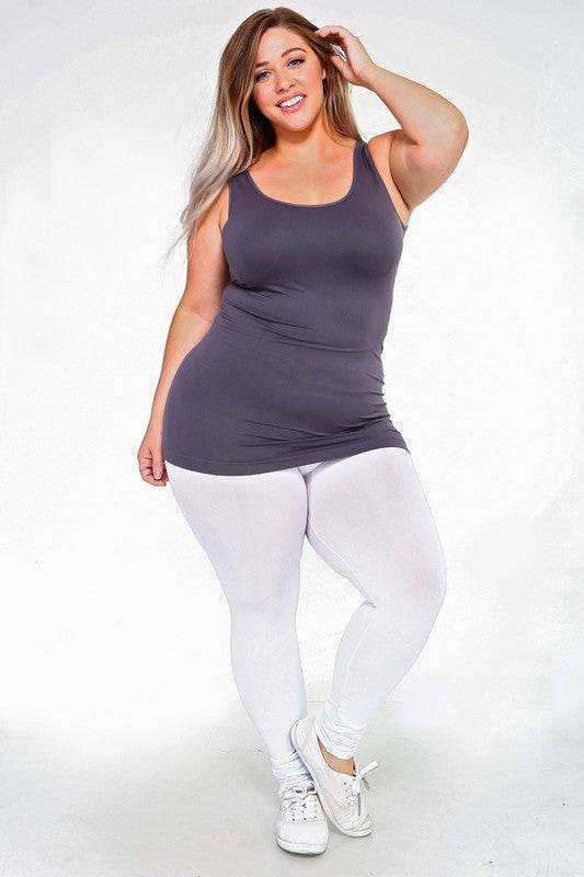 Womens Seamless Tank Top - PLUS SIZE - Shop Style & More | Fresh Looks, Everyday Deals & Free Shipping