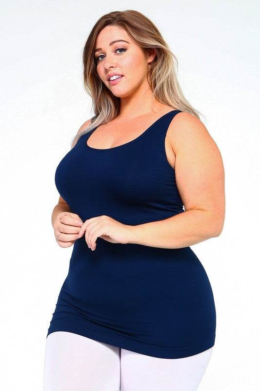 Womens Seamless Tank Top - PLUS SIZE - Shop Style & More | Fresh Looks, Everyday Deals & Free Shipping