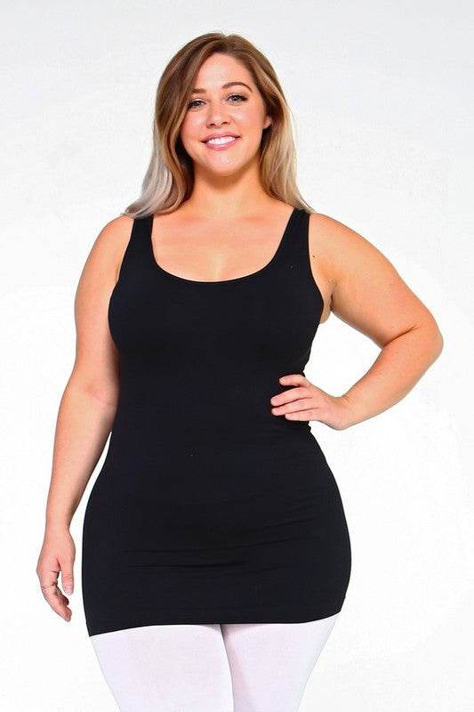 Womens Seamless Tank Top - PLUS SIZE - Shop Style & More | Fresh Looks, Everyday Deals & Free Shipping