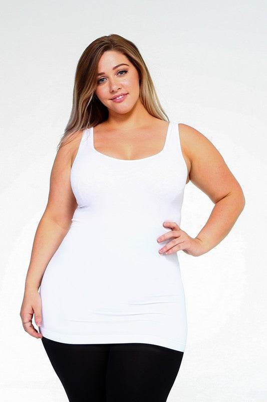 Womens Seamless Tank Top - PLUS SIZE - Shop Style & More | Fresh Looks, Everyday Deals & Free Shipping