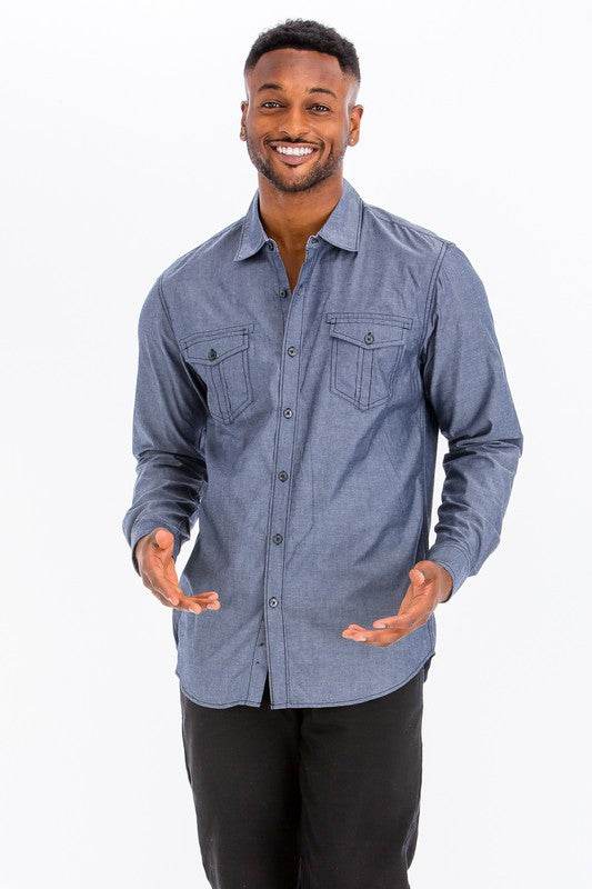 Weiv Men's Casual Long Sleeve Shirts - Shop Style & More | Fresh Looks, Everyday Deals & Free Shipping