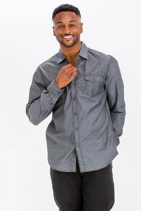 Weiv Men's Casual Long Sleeve Shirts - Shop Style & More | Fresh Looks, Everyday Deals & Free Shipping