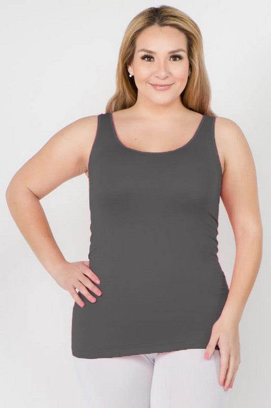 Womens Seamless Tank Top - PLUS SIZE - Shop Style & More | Fresh Looks, Everyday Deals & Free Shipping