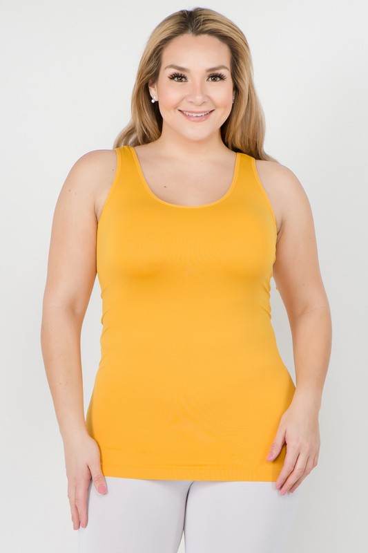 Womens Seamless Tank Top - PLUS SIZE - Shop Style & More | Fresh Looks, Everyday Deals & Free Shipping