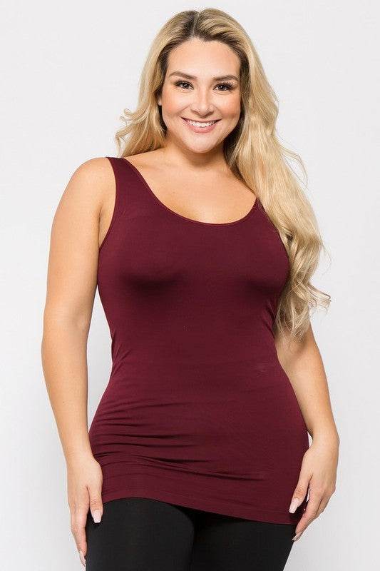 Womens Seamless Tank Top - PLUS SIZE - Shop Style & More | Fresh Looks, Everyday Deals & Free Shipping