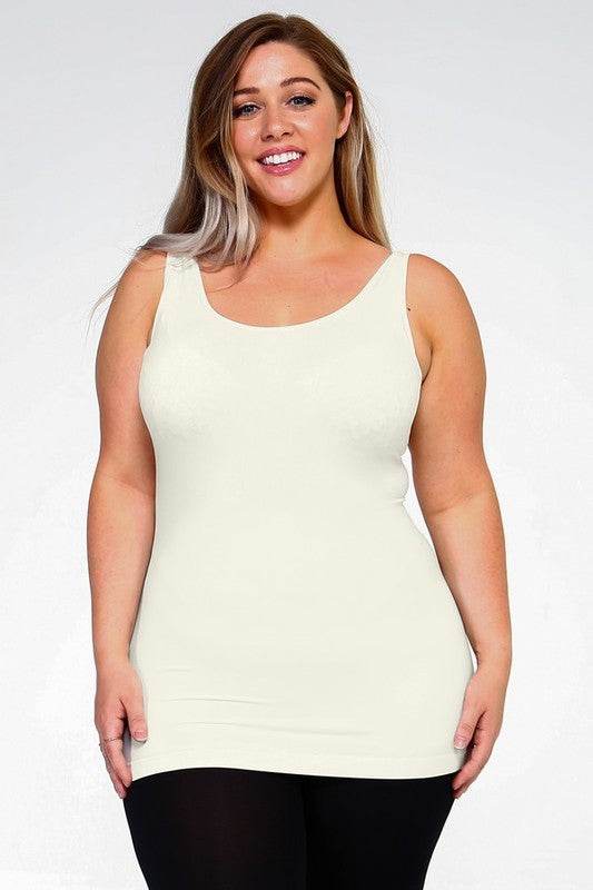 Womens Seamless Tank Top - PLUS SIZE - Shop Style & More | Fresh Looks, Everyday Deals & Free Shipping